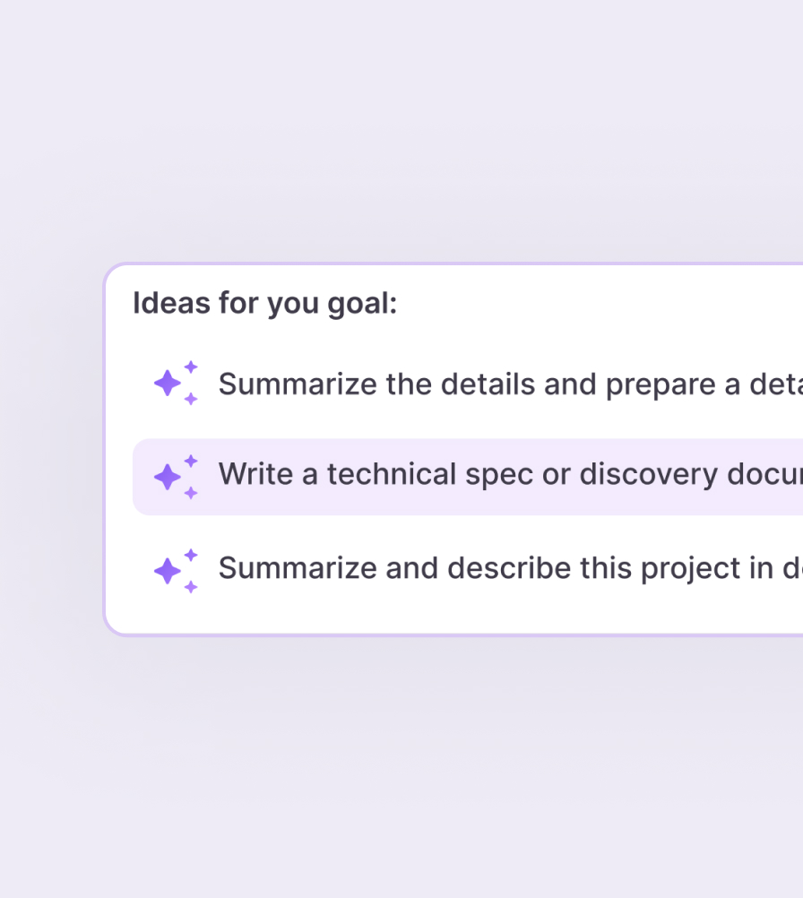 Ideas for you goal Ideas for you goal