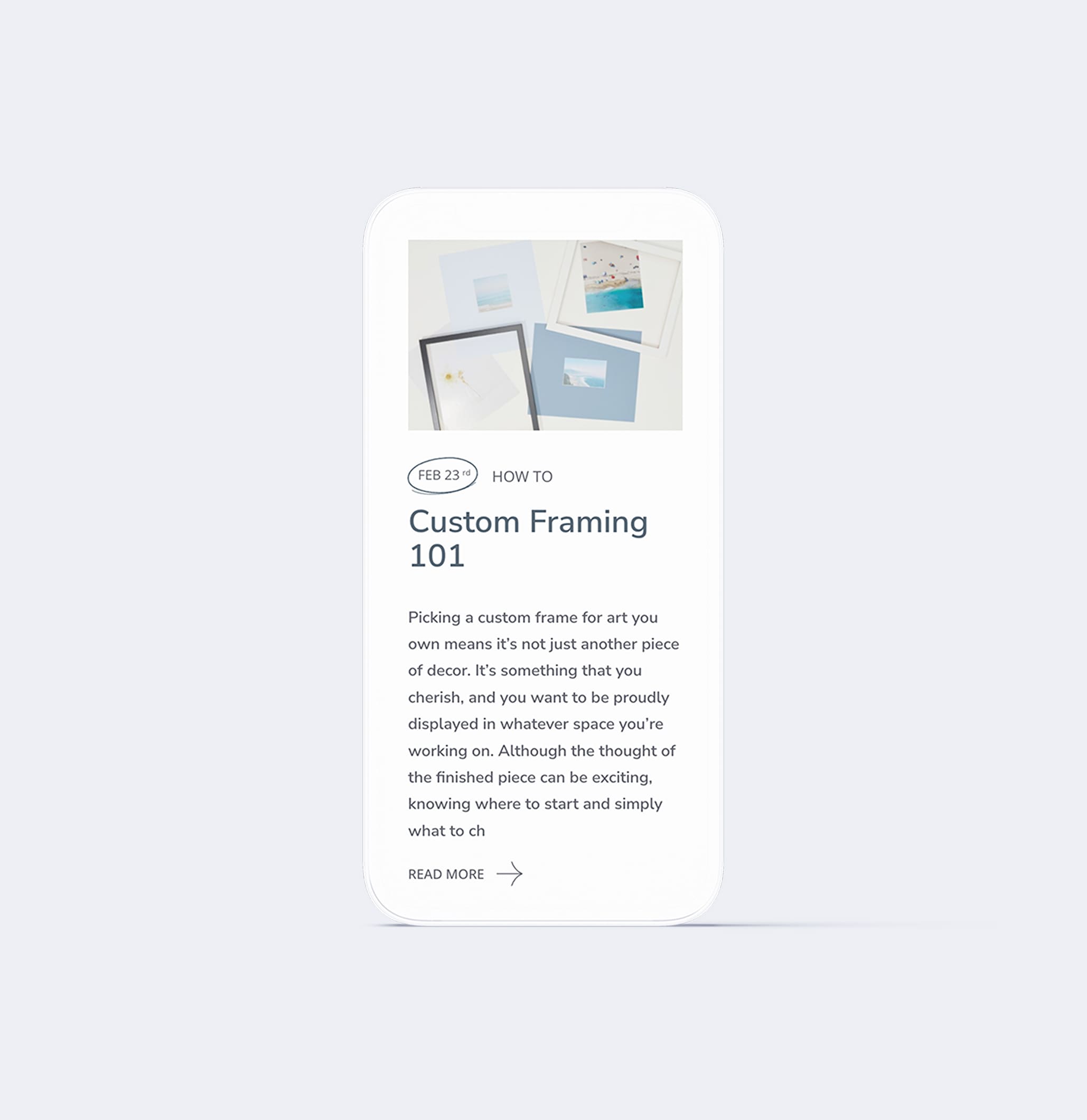Framed and Matted – Strategy 03 Framed and Matted - Strategy 03