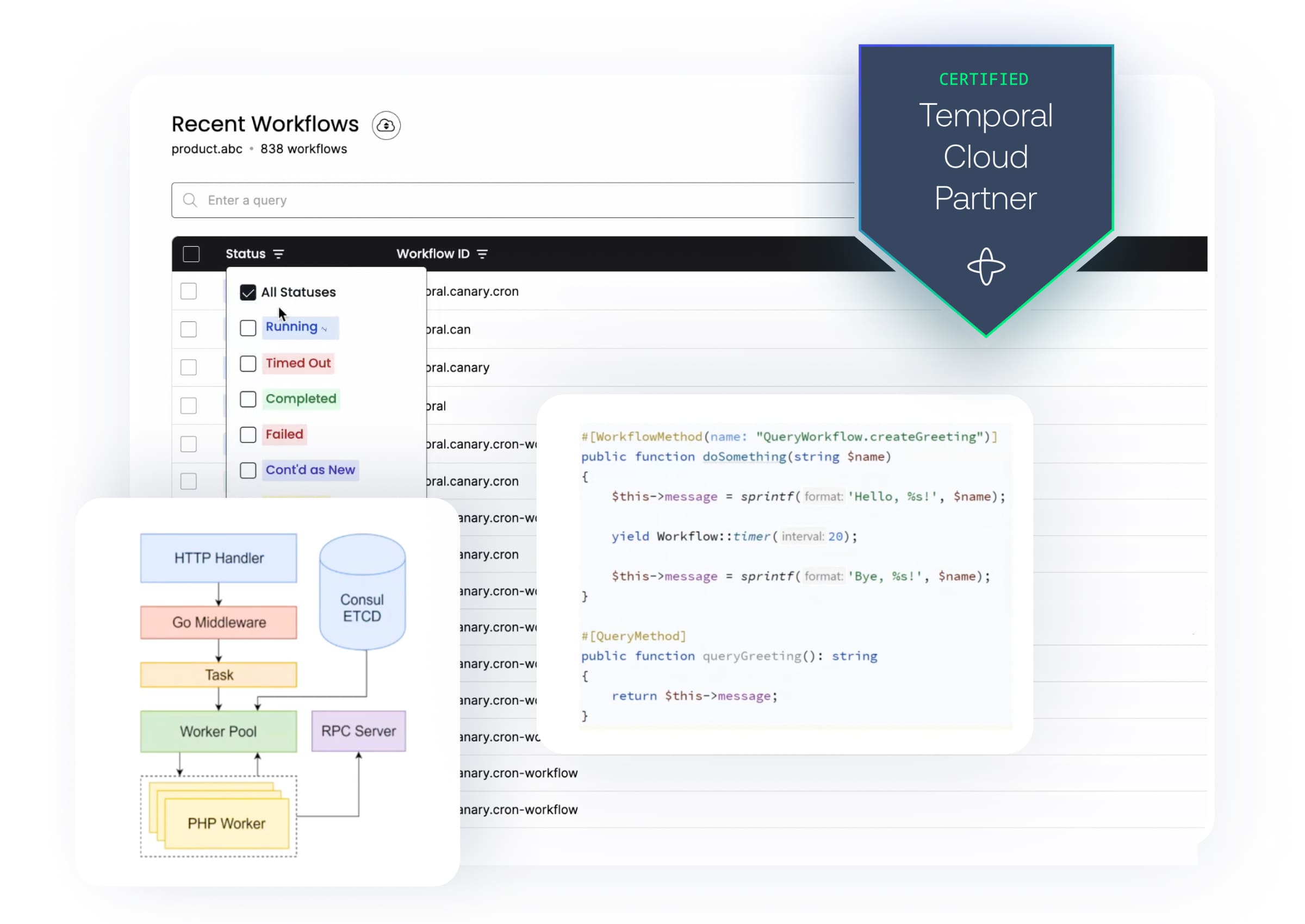 Temporal consulting & development Temporal Cloud Partner
